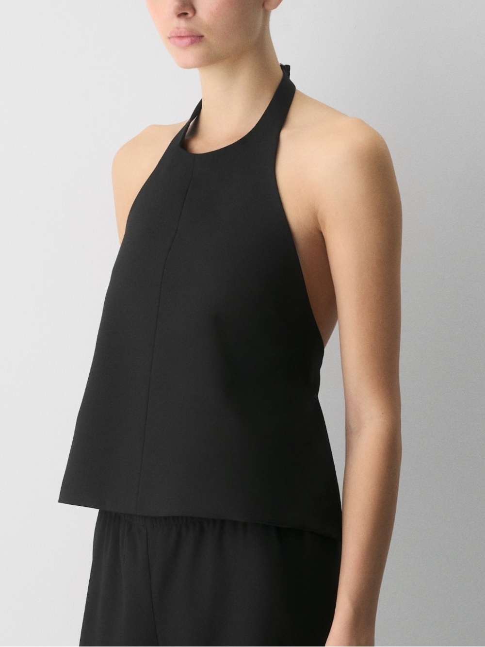 Babaton Black Halter Neck Women's Top
